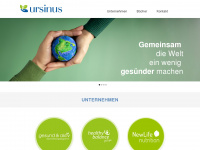 ursinus.de Webseite Vorschau