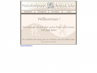 naturheilpraxis-rolandjohn.de Webseite Vorschau