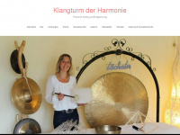klangturm-der-harmonie.de Webseite Vorschau