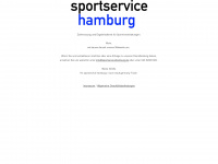 sportservicehamburg.de Webseite Vorschau