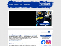 thw-amberg.de Webseite Vorschau