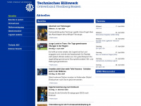 thw-friedberg.de Webseite Vorschau