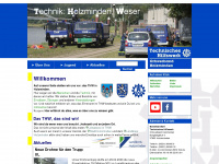 thw-holzminden.de Webseite Vorschau