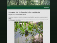 emys-orbicularis.de Webseite Vorschau