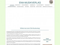 ena-musikverlag.de Webseite Vorschau