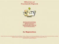 encyclopaedia-magica.de Webseite Vorschau