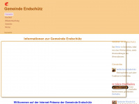 endschütz.de Webseite Vorschau