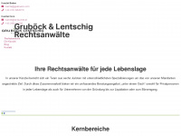 gruboeck.com Webseite Vorschau
