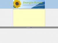energie-forum.at Webseite Vorschau