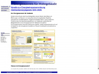 energieausweis-fuer-wohngebaeude.de Webseite Vorschau