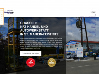 kfz-grasser.at Webseite Vorschau