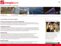 energiebuero.ch Webseite Vorschau