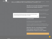 energieeffizient.ch Webseite Vorschau