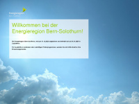 energieregion-be-so.ch Webseite Vorschau