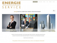 energieservice.at Webseite Vorschau