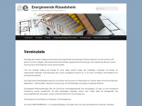 energiewende-ruesselsheim.de Webseite Vorschau