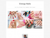 energy-nails.de Webseite Vorschau