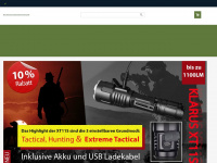 enforcer-military.de Webseite Vorschau