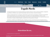 engadin-nordic.ch Webseite Vorschau