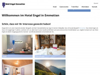 engel-emmetten.ch Webseite Vorschau