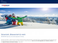 intersport-sportamjet.at Webseite Vorschau