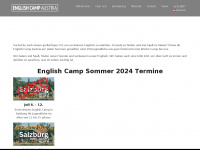 english-camp.at Webseite Vorschau
