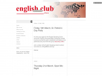 englishclub.ch Webseite Vorschau