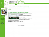 ennsdorf-lebt.at Webseite Vorschau