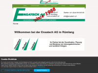 ensatech.ch Webseite Vorschau