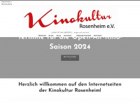 kinokultur-rosenheim.de Webseite Vorschau