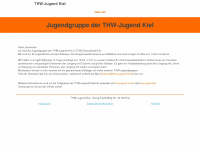 thw-jugend-kiel.de Webseite Vorschau