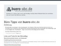 buero-abc.de Webseite Vorschau