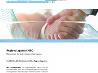 regionalagentur-meo.de Webseite Vorschau