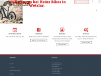 heinzbike.de Webseite Vorschau
