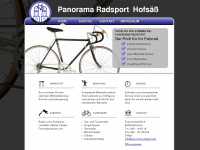 panorama-radsport.de Webseite Vorschau