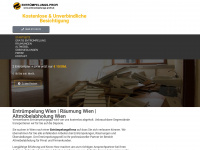 entruempelungs-profi.at Webseite Vorschau