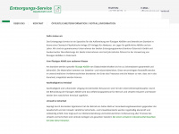 entsorgungs-service.at Webseite Vorschau