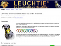 leuchtie.be Webseite Vorschau