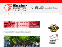 enzler-elektro.ch Webseite Vorschau