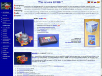 epirb.de Webseite Vorschau