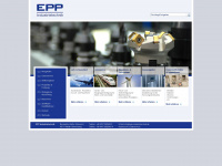 epp-industrietechnik.de Webseite Vorschau