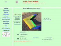 epp-flugmodelle.ch Webseite Vorschau