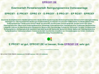 eproxy.de Webseite Vorschau