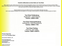 eps-taxi-a-z.de Webseite Vorschau
