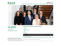 rasg.ch Webseite Vorschau