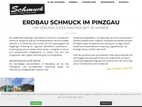 erdbau-schmuck.at Webseite Vorschau
