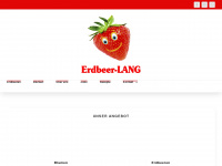 erdbeer-lang.de Webseite Vorschau
