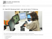 erdel-edv.de Webseite Vorschau