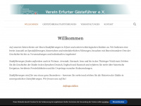 erfurt-fuehrungen.de Webseite Vorschau