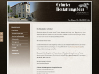 erfurter-bestattungshaus.de Webseite Vorschau